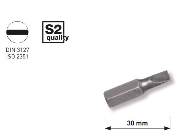 Produktbild KRAFTWERK 5/16" Schlitz-Bit 10 x 1.6 mm