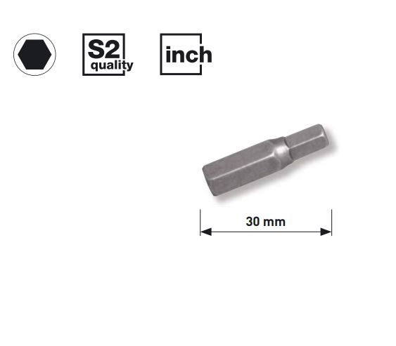 Produktbild KRAFTWERK 5/16" Innensechskant-Bit 3/16"