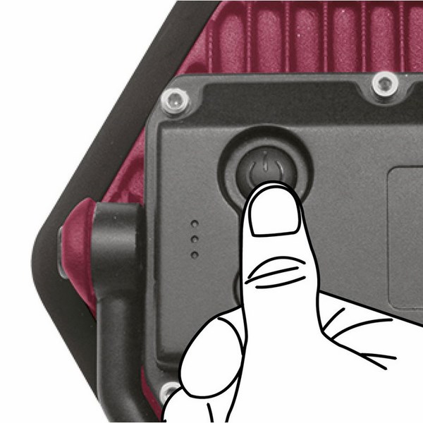 Produktbild KRAFTWERK COB LED Akku Industrie Baustrahler 20W bild 4