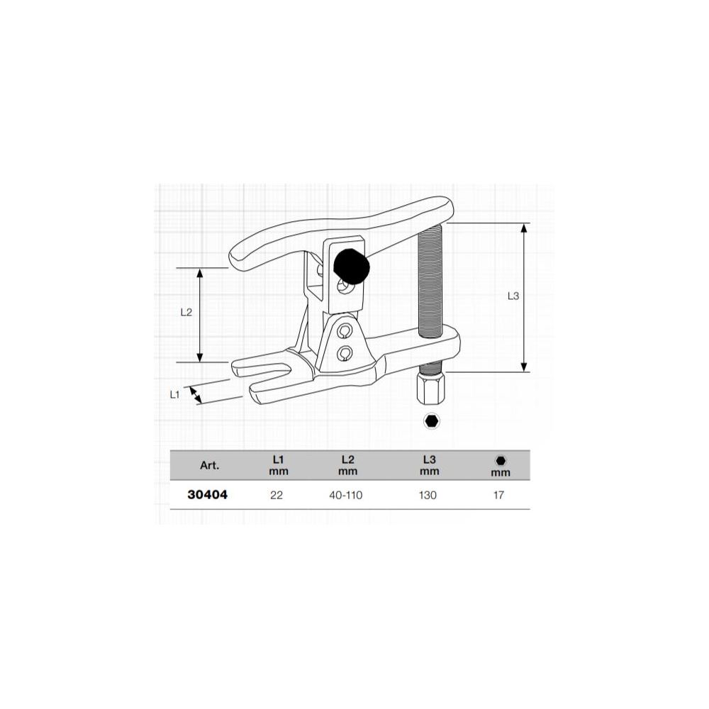Produktbild KRAFTWERK Kugelgelenk Ausdrücker bild 3