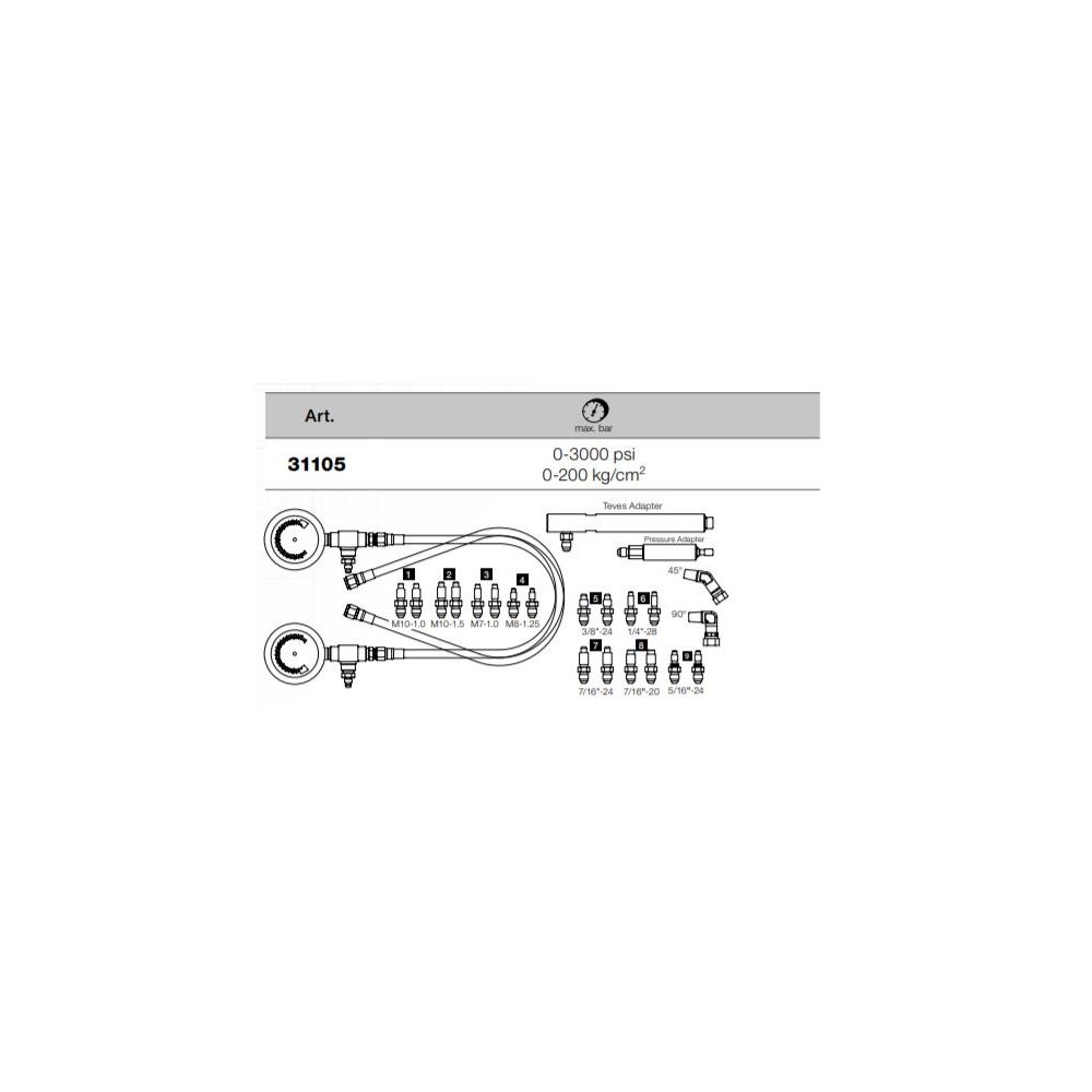 Produktbild KRAFTWERK Bremskolben Rückstell Satz 40 Teile bild 2