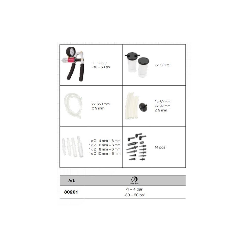 Produktbild KRAFTWERK Handpumpen Druck und Unterdruck Tester bild 2