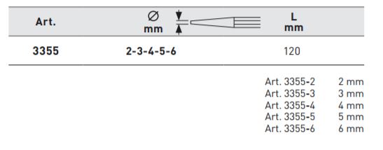 Produktbild KRAFTWERK Durchschlägersatz mit Halter 2-6 mm 5 Teile bild 2