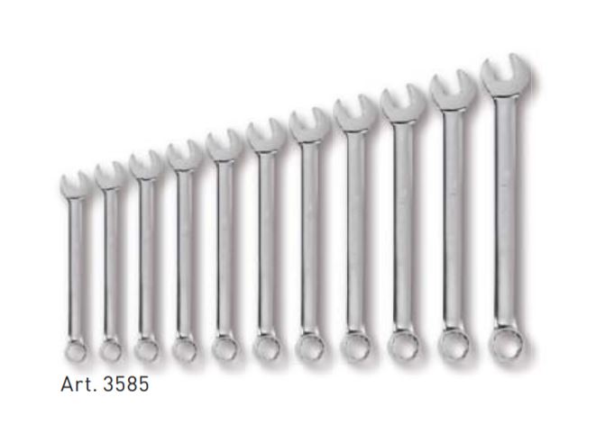 Produktbild KRAFTWERK Gabelringschlüsselsatz 1/4"-1" 13 Teile