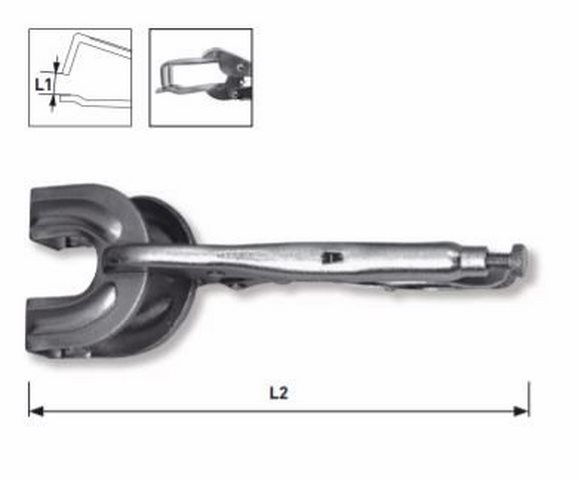 Produktbild KRAFTWERK Schweisser Gripzange 9" 225 mm bild 3