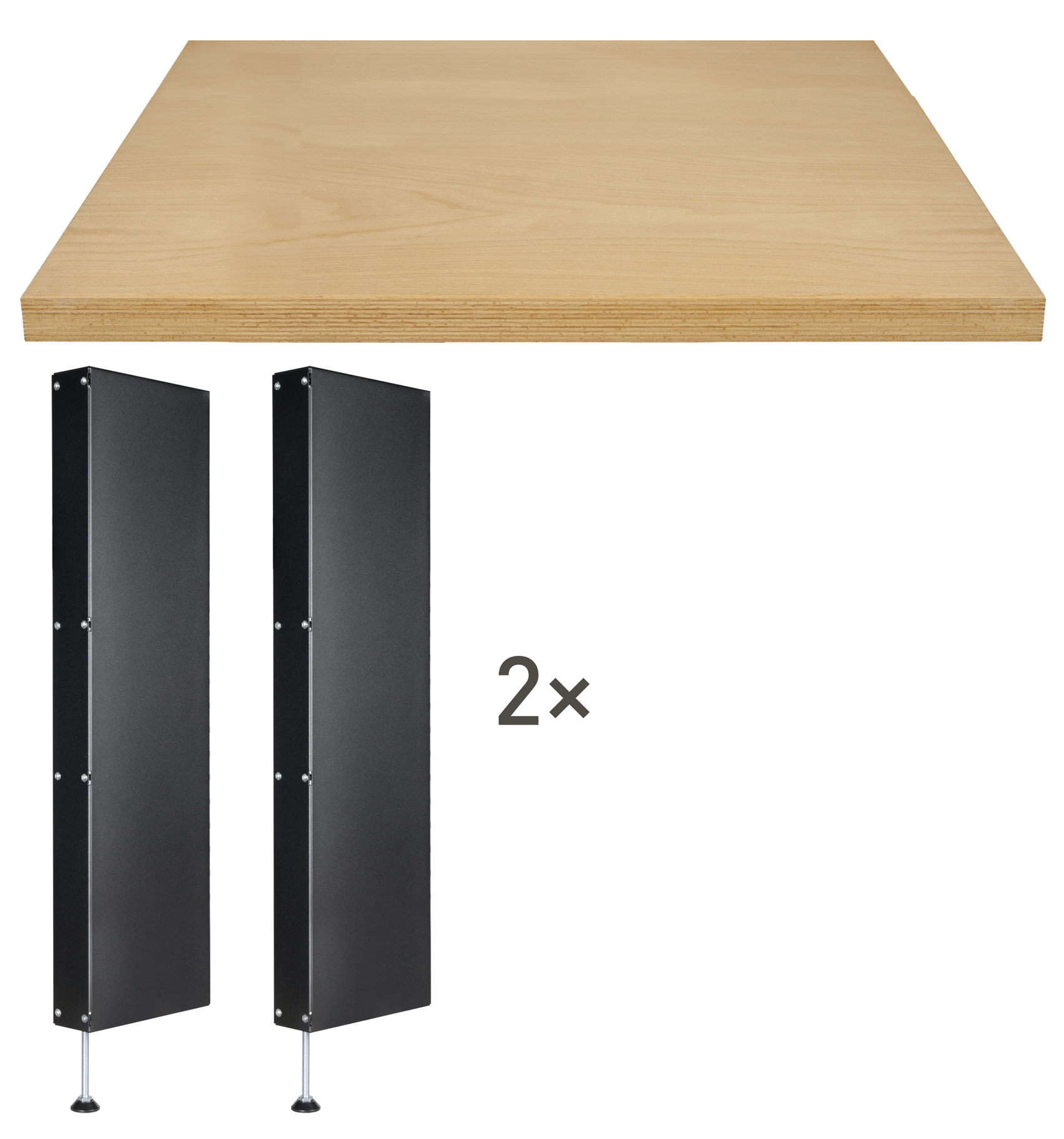 Produktbild Kraftwerk MOBILIO Arbeitsflächen-Erweiterungs-Set für 1 Möbel-Element