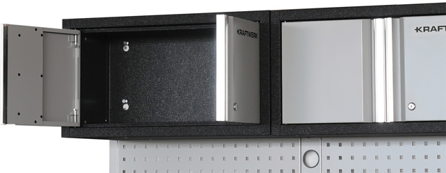 Produktbild KRAFTWERK Mobilio Oberschrank  680 mm Breit 2 Türig mit Schloss bild 2