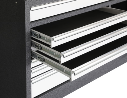 Produktbild KRAFTWERK Mobilio Schubladenschrank Breit 1360 mm 7 Schubladen 1-Türig bild 4