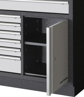 Produktbild KRAFTWERK Mobilio Schubladenschrank Breit 1360 mm 7 Schubladen 1-Türig bild 3