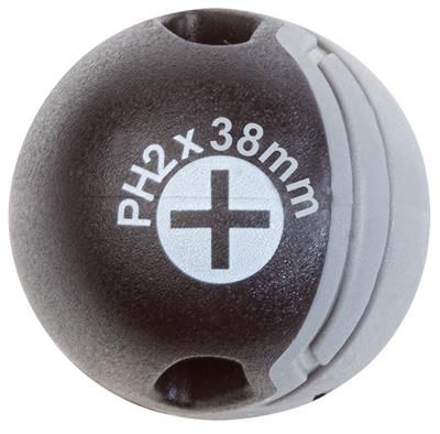 Produktbild Kraftwerk Schraubendreher Phillips kurz PH2 x 38 mm Basic bild 2