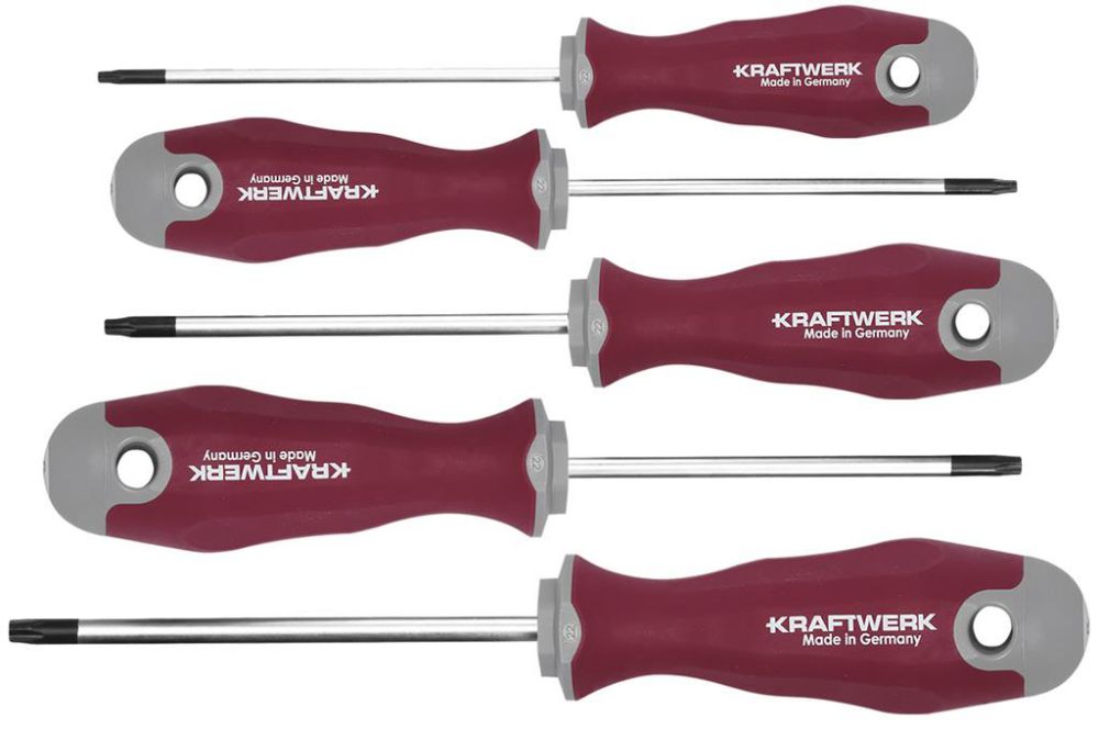 Produktbild Kraftwerk Schraubendrehersatz Torx 5 teilig