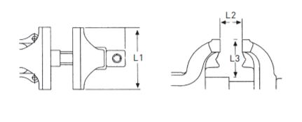 Produktbild KRAFTWERK Parallel Stahl Schraubstock 200 mm bild 3