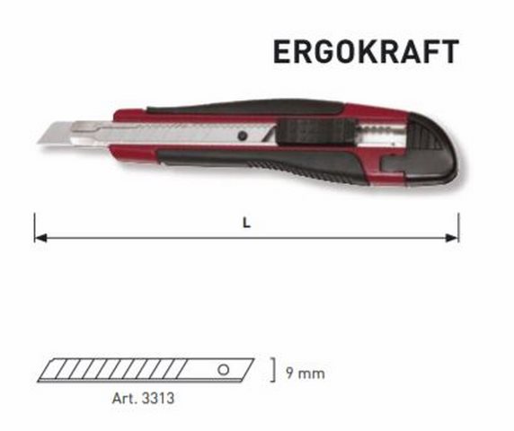 Produktbild KRAFTWERK Abbrechmesser ergokraft 9 mm bild 2
