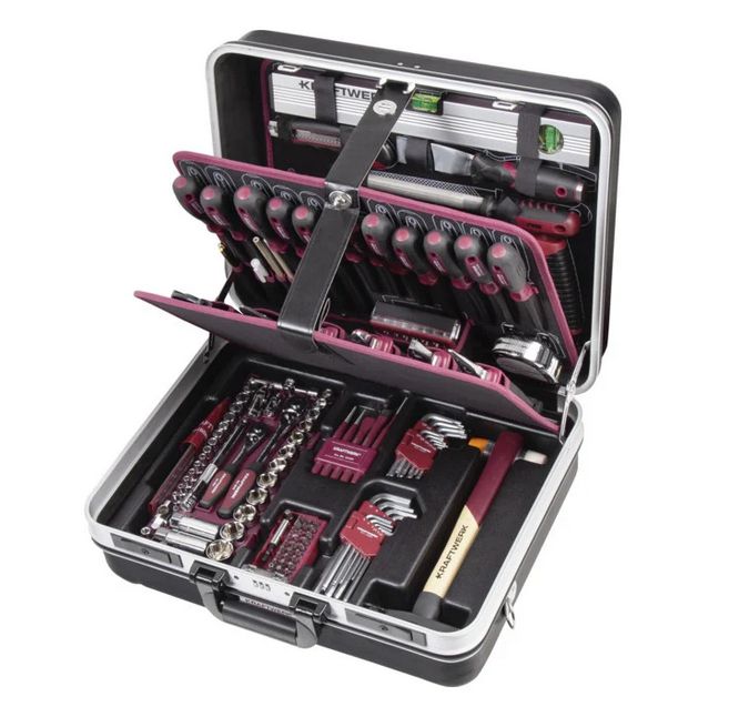 Produktbild Kraftwerk ABS Profi Werkzeugkoffer 185 teilig