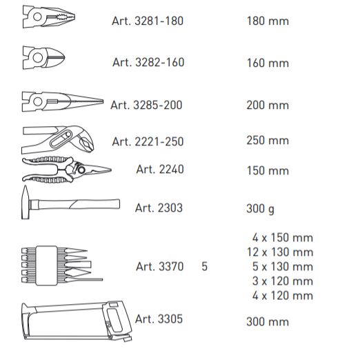 Produktbild KRAFTWERK Profi Alu Werkzeugkoffer 3946 151 Teile bild 9