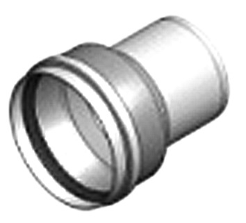 Produktbild Kroll Heizgeräte Adapter Übergangsstück 80mm auf 100mm