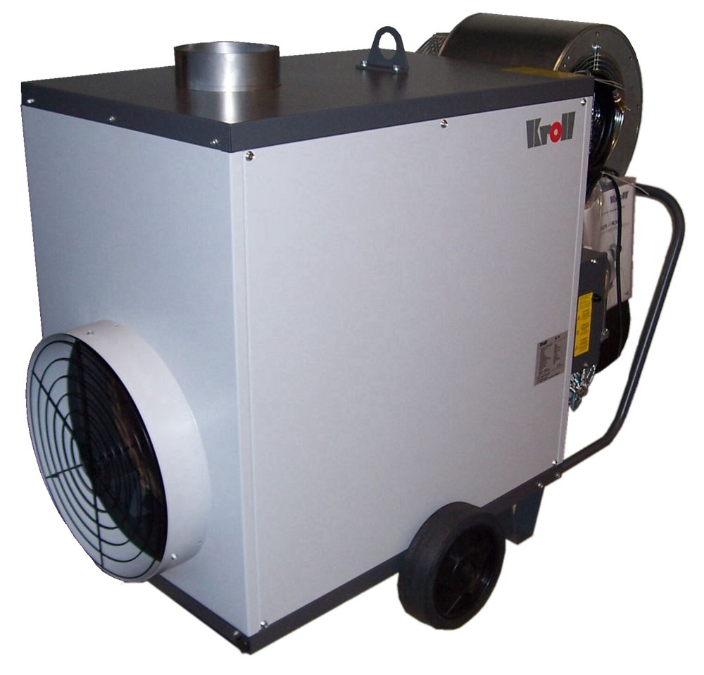 Produktbild Kroll Heizgeräte Mobiler Warmlufterzeuger mit Ölbrenner M70
