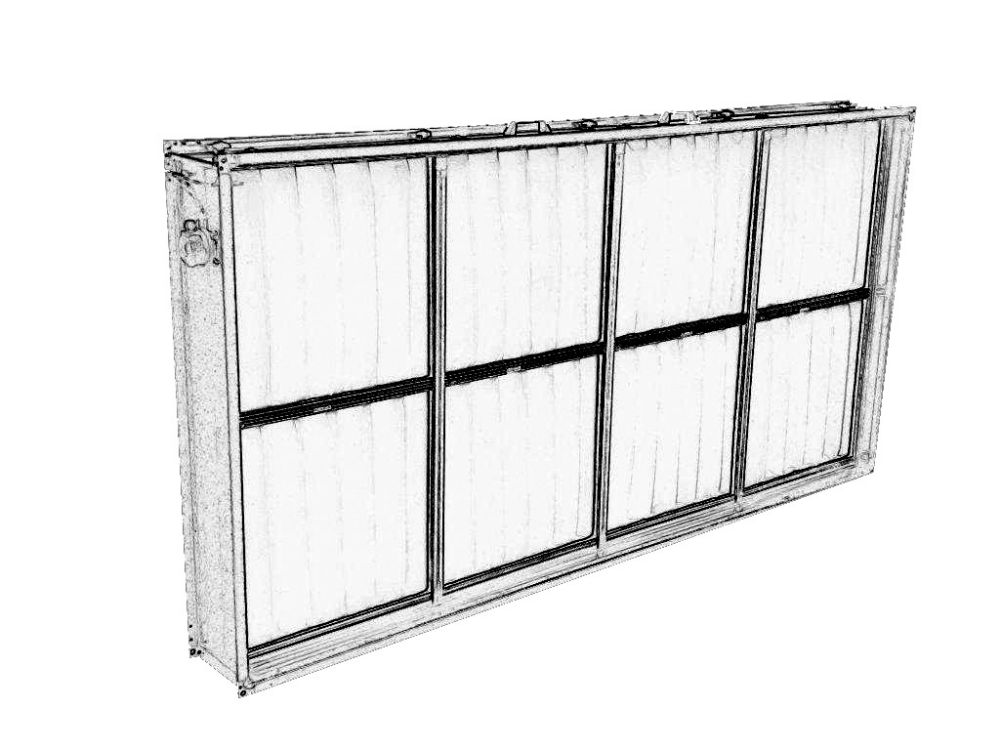 Produktbild Kroll Heizgeräte Taschenluftfilter für den Warmlufterzeuger 40S