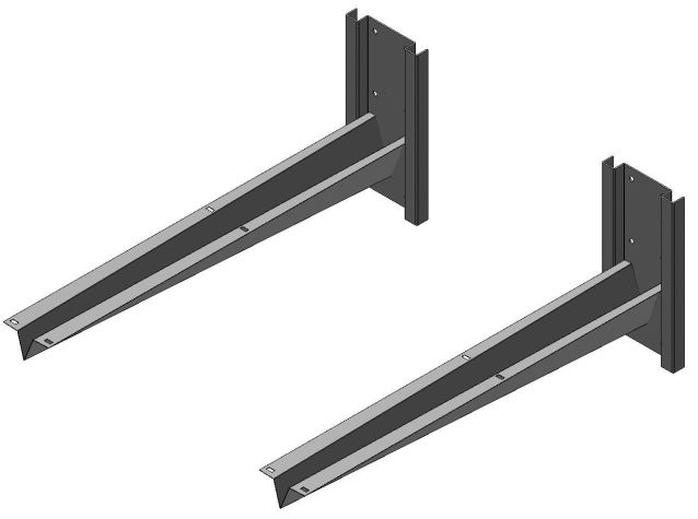 Produktbild Kroll Heizgeräte Wandkonsolen passend zum NBX30 oder NBX40
