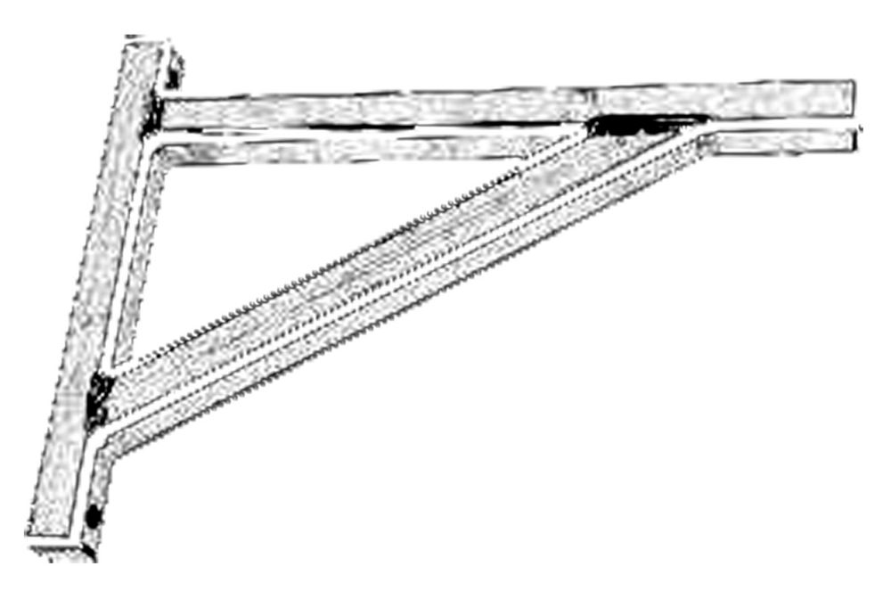 Produktbild Kroll Heizgeräte Wandkonsole für stehendes Gerät 40S