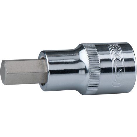 Produktbild KS Tools 1/2 Zoll CHROMEplus Bit-Stecknuss Innensechskant kurz Schlüsselweite 9 mm
