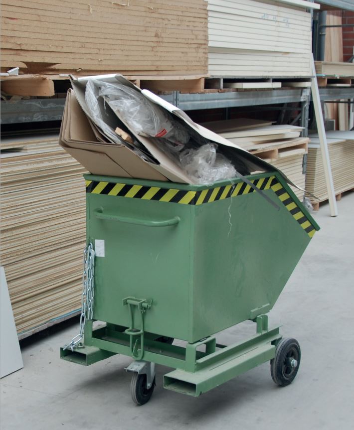 Produktbild Bauer Kastenwagen KW-ET 250 Inhalt 250L Tragfähigkeit 300kg lackiert blau bild 3