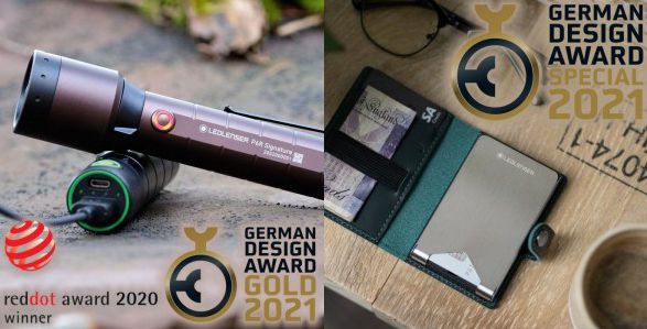Ledlenser Taschenlampen PR6 und PR7 Signature und Lite Wallet gewinnen Awards