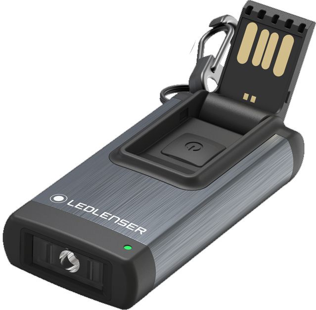 Produktbild Ledlenser K4R LED Taschenlampe Schlüsselbundleuchte grau Detail bild 2