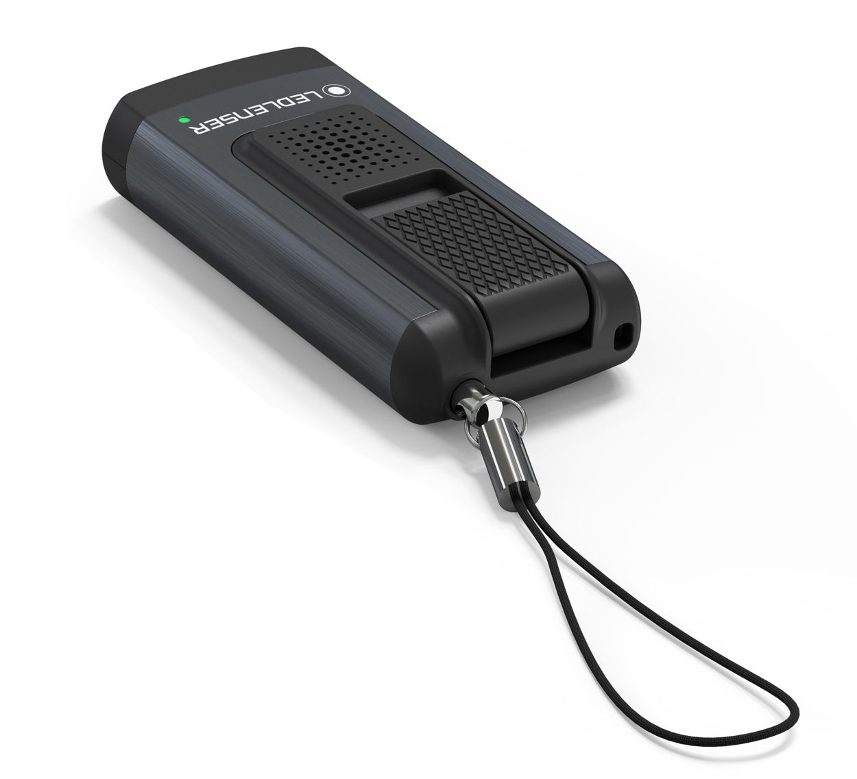 Produktbild Ledlenser K6R Safety LED Schlüsselbundleuchte grau Taschenlampe Rückseite 3 bild 5