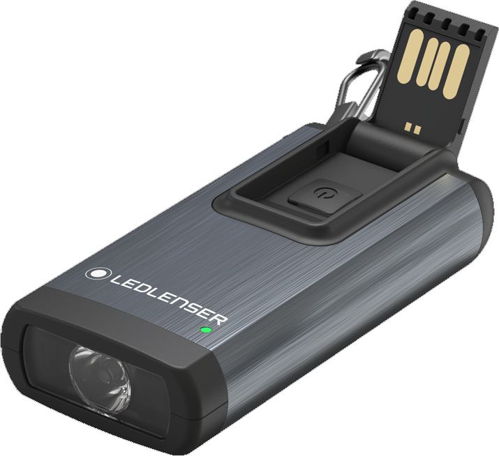 Produktbild Ledlenser K6R LED Taschenlampe Schlüsselbundleuchte grau Details bild 2