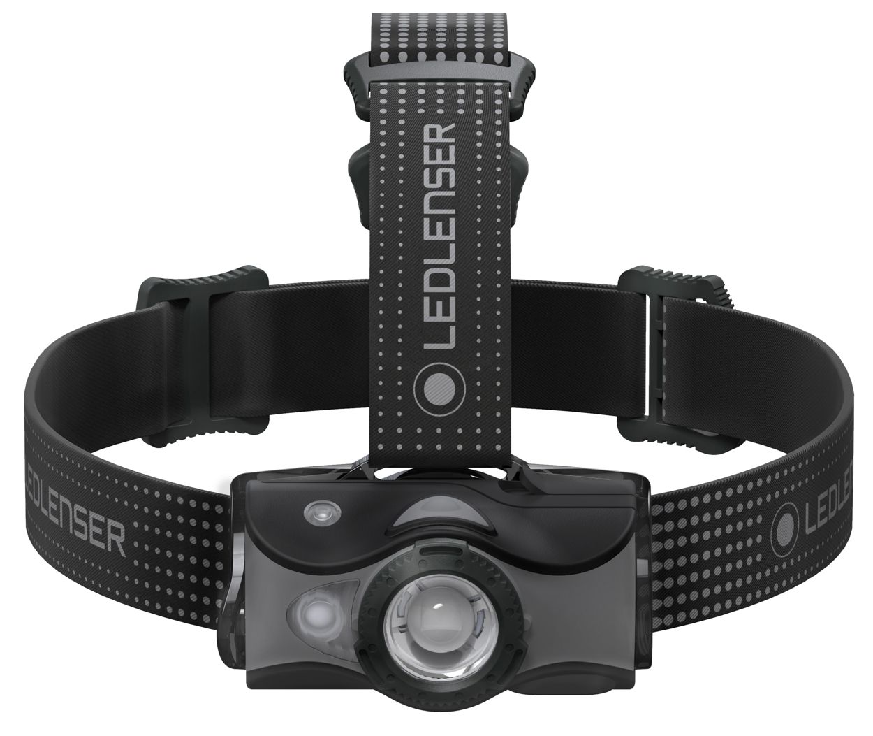 Produktbild Ledlenser LED Stirnlampe MH7 schwarz grau oben bild 4