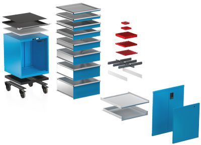 LISTA System Schubladenschrank