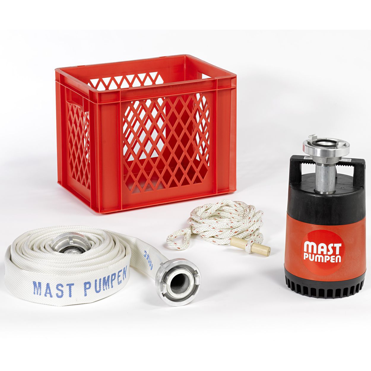 Produktbild Mast Pumpen Set Kellerentwässerungspumpe K 5 + Schlauch und Zubehör