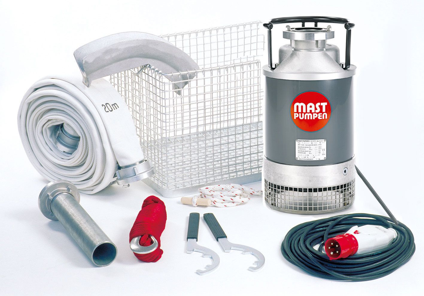 Produktbild Mast Tauchpumpe TP 8-1 N Satz - Pumpe + Zubehör