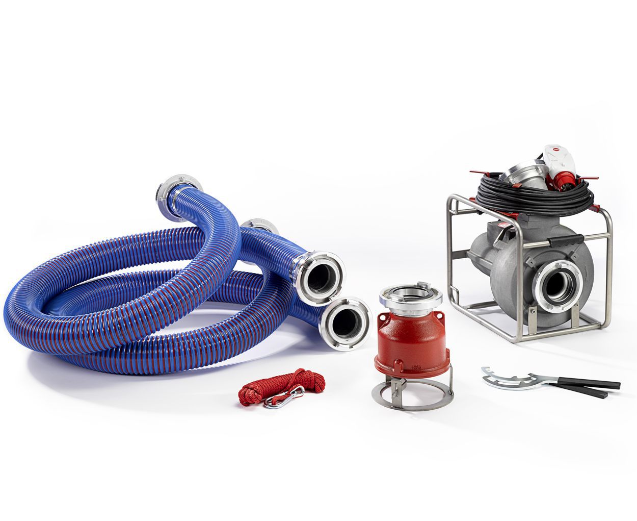 Produktbild Mast Abwassertauchpumpe ATP 20 R im Set mit passendem Zubehör