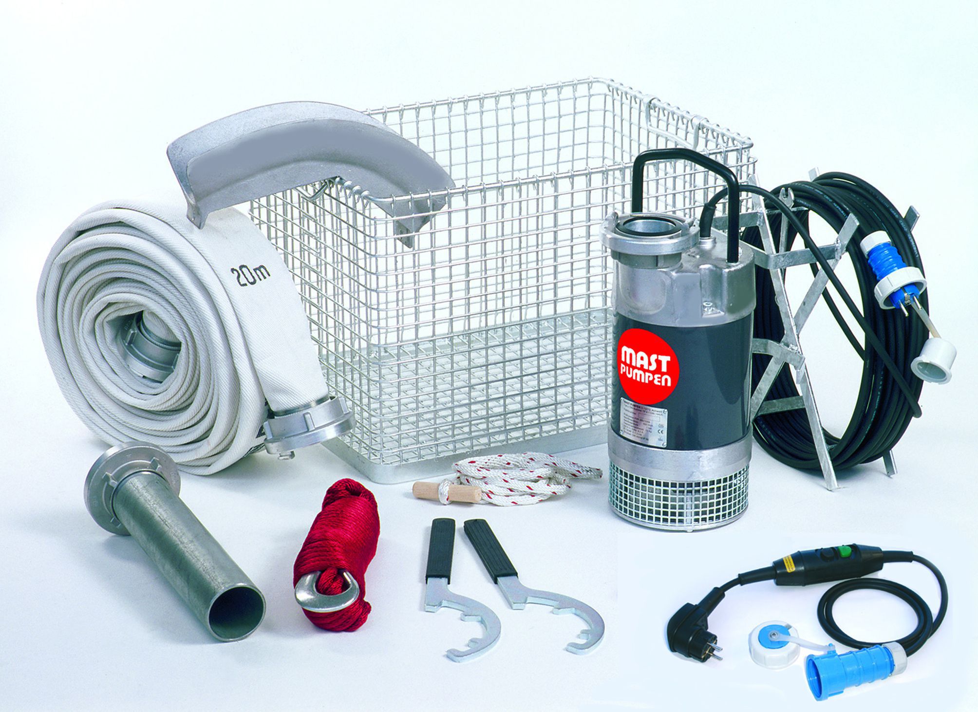 Produktbild Mast Tauchmotorpumpe TP 4-1 Satz - Tauchpumpe + Zubehör