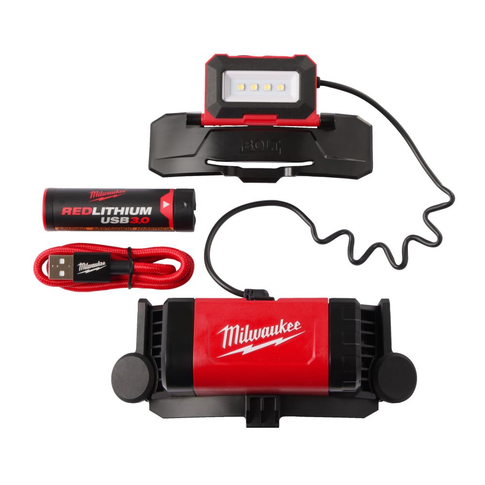 Produktbild Milwaukee USB Akku Stirnlampe L4BOLTHL-301
