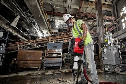 Produktbild Milwaukee MX Fuel 25 Kg Abbruchhammer MXF DH2528H-0 - Beispiel bild 5