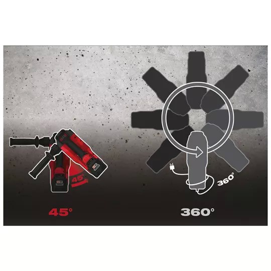 Produktbild Milwaukee FUEL Akku Kombihammer M18 FHM-0C 18 Volt SDS-MAX bürstenloser Motor - Detail bild 4