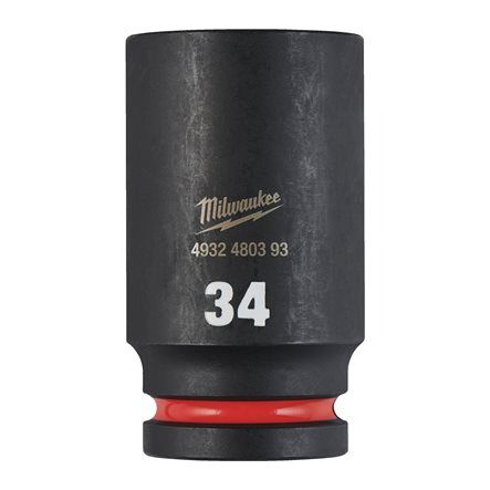 Produktbild Milwaukee SHOCKWAVE Schlagnuss 3/4 Zoll lang Schlüsselweite 34mm