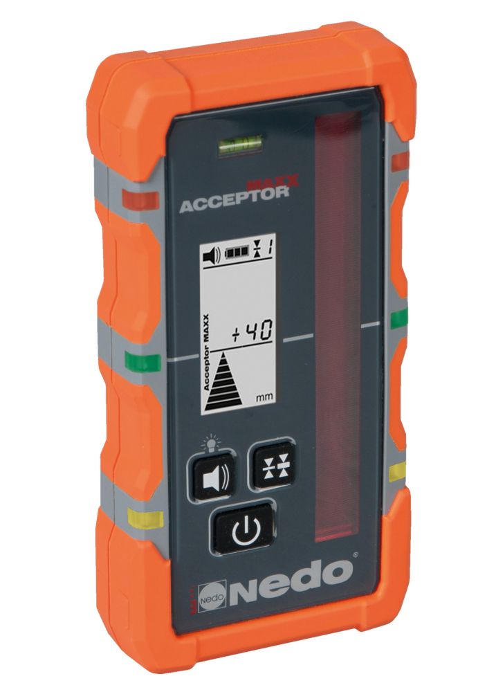 Produktbild Nedo Laserempfänger ACCEPTOR MAXX mit Heavy Duty Halteklammer