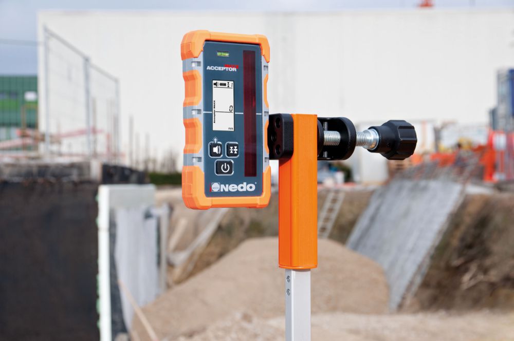 Produktbild Nedo Laserempfänger ACCEPTOR MAXX mit Heavy Duty Halteklammer bild 4