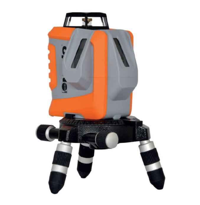 Produktbild Nedo X-Liner 360² green Kreulinienlaser grün grau orange