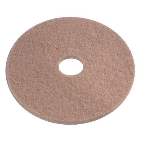 Produktbild Nilfisk Eco Pad hellbraun Durchmesser 457 mm Pack a 5 Stück