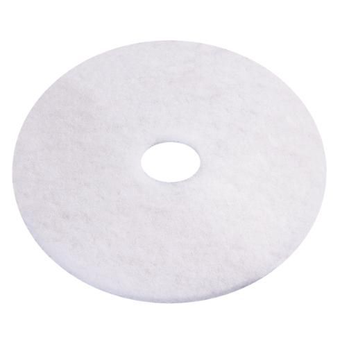 Produktbild Nilfisk Eco Pad weiß Durchmesser 330 mm Pack a 5 Stück