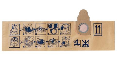 Produktbild Nilfisk Filterbeutel für AERO 400-440 Pack a 5 Stück