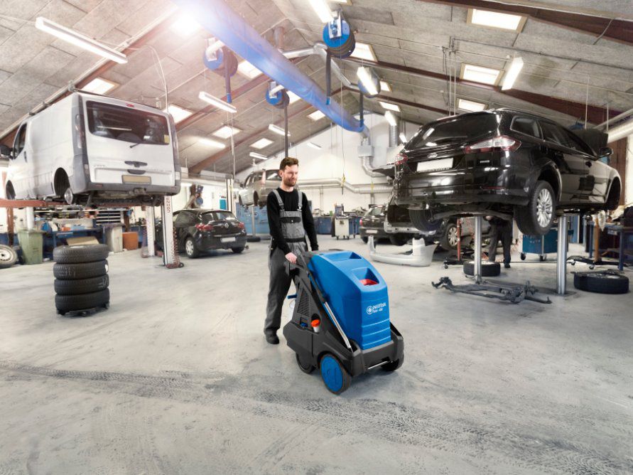 Produktbild Nilfisk Heißwasser Hochdruckreiniger MH 4M-180/860 FA KFZ Werkstatt bild 5