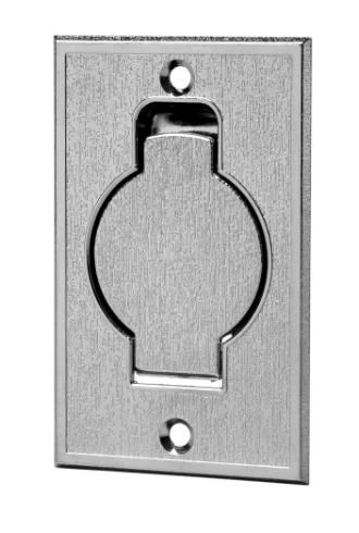 Produktbild Nilfisk Bodenstaubsaugerschalter Chrom 7,7 x 12 mm