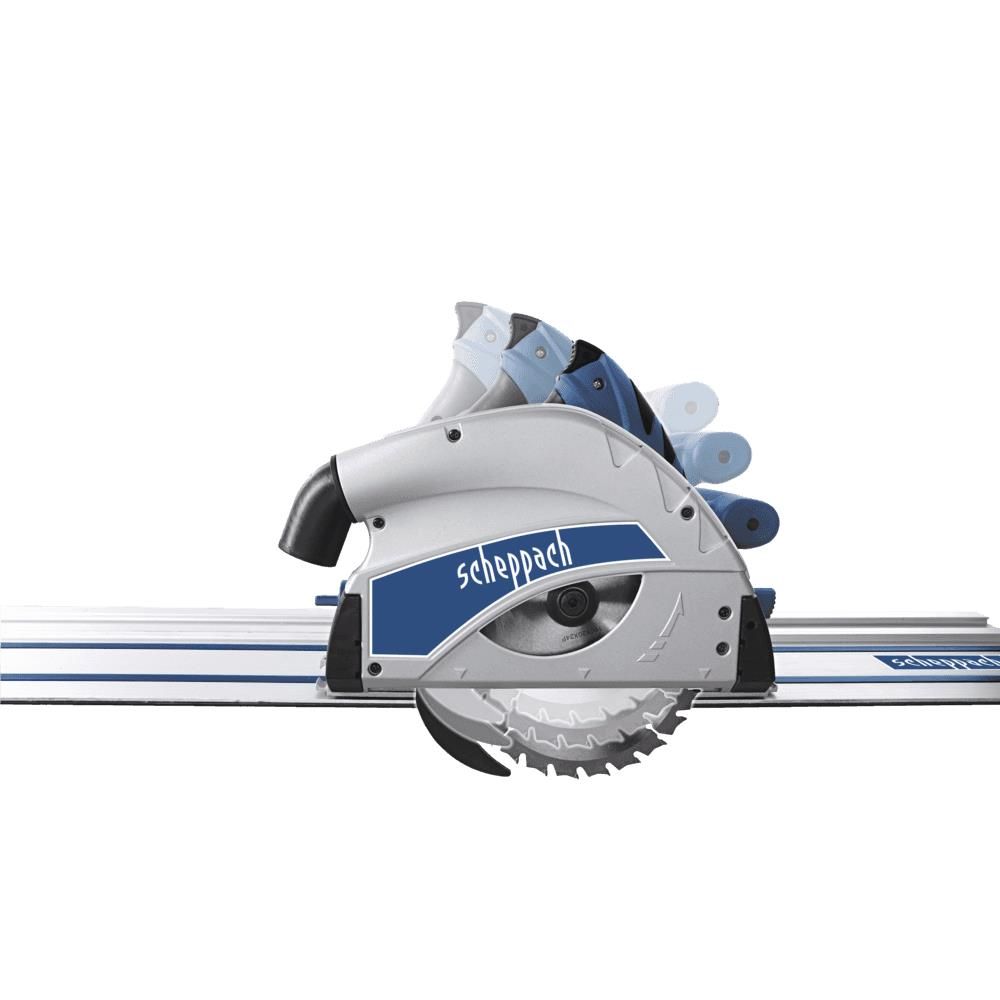 Produktbild SCHEPPACH Tauchsäge PL55 mit 2 Führungsschiene und Zubehör 230V 50Hz 1200W 160mm bild 5