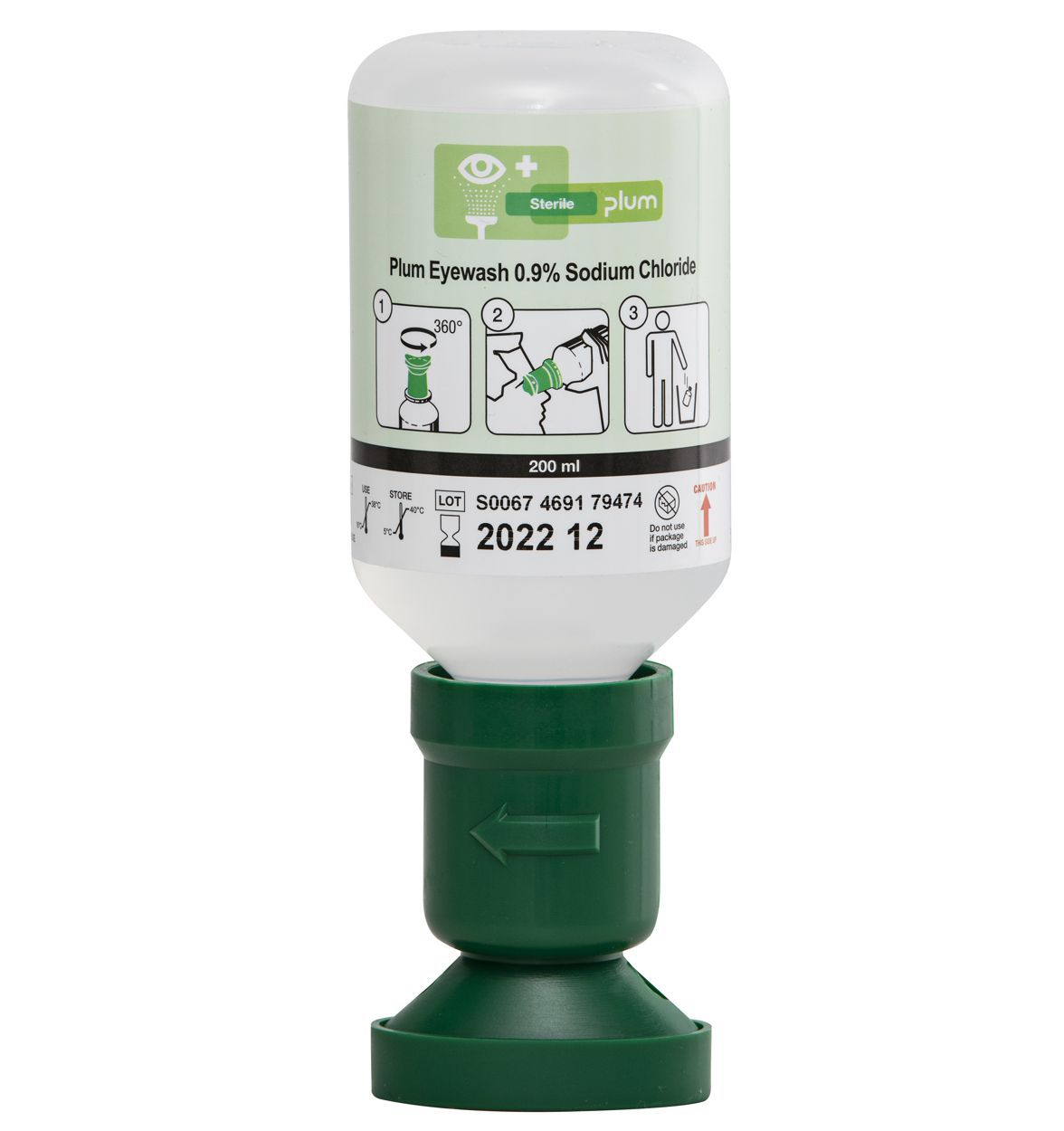 Produktbild plum Augenspülflasche 4691 Augenspüllösung 200 ml